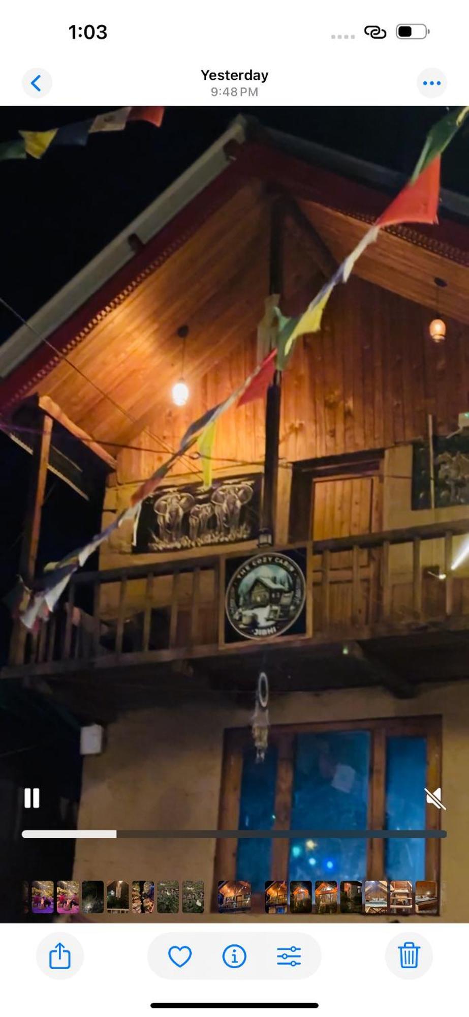 The Cozy Cabin, Jibhi Banjār المظهر الخارجي الصورة